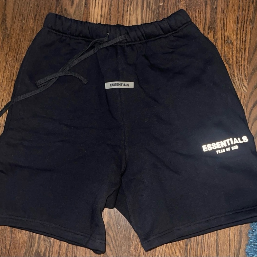 Essentials Fear of god Black Men's Shorts